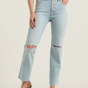 Lucky Brand Blue Authentic Straight Leg Ankle Jean